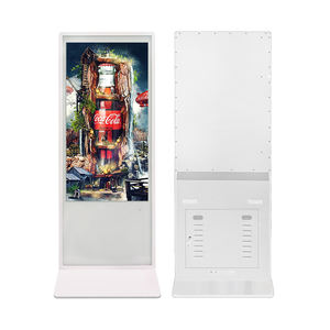 Kiosque intérieur 43 pouces Lcd autonome affichage numérique écran d'affichage debout kiosque publicitaire support libre debout au sol <span class=keywords><strong>45</strong></span> 60000 - Product Image 4