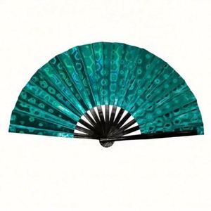 Abanicos de Kung Fu Grandes con Mango de Bambú, Abanico de Mano Grande para Fiestas y Eventos, en Oferta - Product Image 2