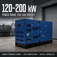 Groupe électrogène diesel Yuchai JSST, système parallèle, 200 kVA, 60 Hz, super silencieux, pour l'alimentation en cas d'urgence