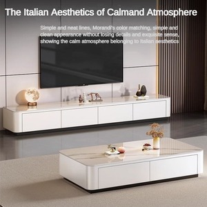 Novità 2026: Mobili di Lusso Moderni a Prezzo di Fabbrica, Mobili per Soggiorno con Porta TV e Tavolini da Caffè - Product Image 2