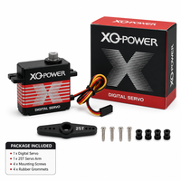 Motor Servo Digital sin Escobillas XQ-POWER de 85 kg, Gran Torque, Resistente al Agua, Engranaje de Acero de 25T, Programable para Coche RC y Robot, 16.8V, ¡Oferta!