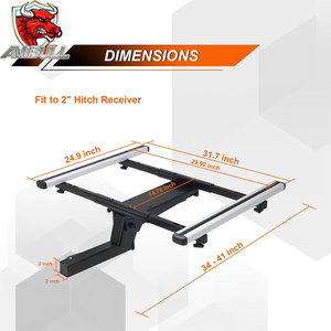 Plateforme de porte-bagages multifonctionnelle pliable Ambull Factory pour vélos et paniers de chargement - Product Image 3
