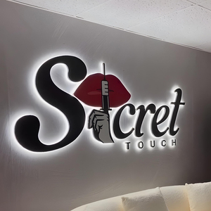 Chất lượng cao tùy chỉnh Acrylic dấu hiệu Backlit dẫn chữ kênh cho Thẩm mỹ viện - Product Image 2