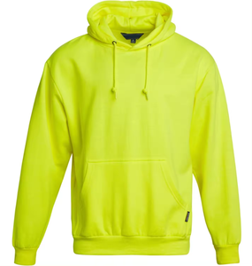Outfitters Sudadera cálida de alta visibilidad para hombre Ropa de trabajo de seguridad Sudadera con capucha Amarillo neón Naranja - Product Image 1
