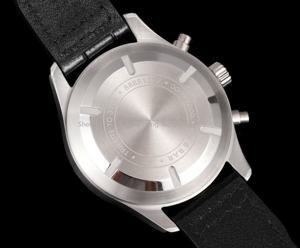 Nouvelle montre mécanique pour homme avec cadran noir et verre saphir - Product Image 4