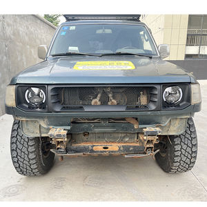 Grille avant de voiture noire en ABS modifié de pièces automobiles avec barre lumineuse à LED adaptée pour PAJERO <span class=keywords><strong>V33</strong></span> V43 V31 V32 - Product Image 6