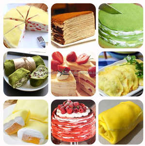 Machine à faire des roulés mille-feuilles à la mangue et au durian, machine à faire des crêpes au durian personnalisée de <span class=keywords><strong>4</strong></span> à 9,5 pouces - Product Image 5