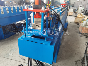 Mạ kẽm cửa trập trượt hướng dẫn đường ray làm cho máy tự động hướng dẫn đường sắt cuộn tạo thành máy - Product Image 5