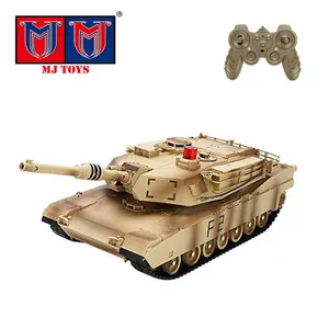 Tank-Tank Militer 1/24, Tank Mainan Militer dengan Pemrograman Cerdas, Tank-Tank Militer dengan Pengendali Radio Yang Dapat Diputar