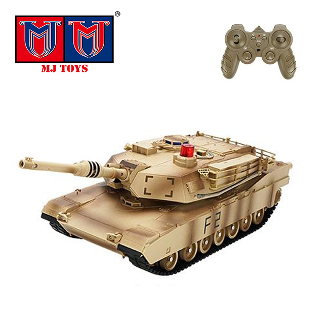 RC War Tanks 1/24 Military Vehicle Intelligent Programming Combat Army Tank  Rotatable Radio Control Toy Tank