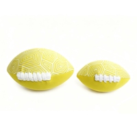 Nouveau design de ballon de rugby en néoprène souple pour l'été, la plage, le jardin, les enfants, jouet de football, couture machine, doublure intérieure en caoutchouc