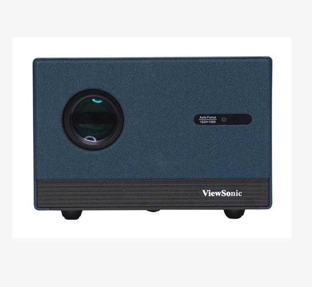 The New ViewSonic LX60HDC 1080p Full  HD Intelligent Projector Is Used in the Commercial Scene of Family Bedroom and Living Room