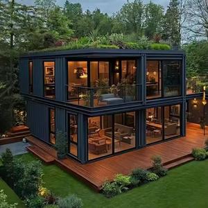 Casa Contenedor de 2 Pisos en Oferta 2026, Casa Modular Prefabricada Desmontable, 2-3 Dormitorios, 20 pies/40 pies, Villa Moderna de Lujo, Color Personalizado - Product Image 2