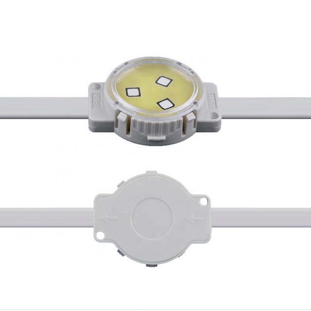 DMX512 8206IC Addressable Programmable Diameter 35mm 12V 0.75W RGB LED Pixel Module Point Lights