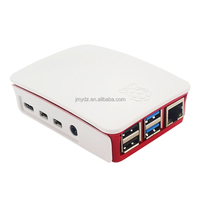 Stock Nueva Raspberry Pi 3/4 B Caja de acrílico ABS Caja Rojo Blanco o Negro