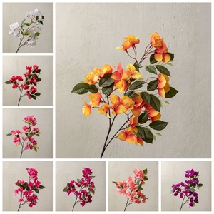 Fleurs artificielles de bougainvillier CallaFloral, branche unique, 54g, décoration intérieure - Product Image 3