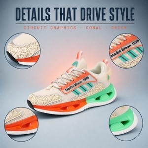 Auténticas Zapatillas Deportivas de Malla Transpirable e Impermeables para Hombre <span class=keywords><strong>MARBA</strong></span> BRAUN - Éxito de Ventas en Transmisión en Vivo, Estilo Casual Ultraligero - Product Image 3