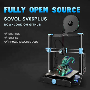 Cheapest Large 3D Printer Sovol SV06PLUS 150mm/s High Printing Speed 300*300*340mm Popular I3 Frame Fully Open Source - Product Image 5