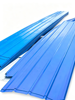 Verzinkte Wellblech-Dachplatten Farbig Beschichtet Z61-Z90 Beschichtung Metalldachpaneele