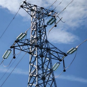 Pylône électrique de montagne, tour de transmission renforcée et surélevée pour traversées de rivières et de vallées - Product Image 5