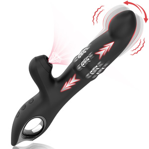 SY GM-507 Female Orgasm Enhancer Penis <b>Vibrator</b> Tongue-Licking Clitoral Stimulator G-Spot Percussion Rabbit <b>Vibrator</b> - Product Image 6