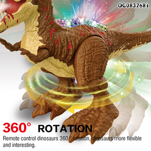 2.4G Mist spray radio télécommande marche dinosaure jouets avec lumière et son - Product Image 5