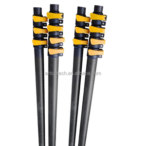 Connecteur de poteau télescopique en fibre de carbone 3K pour nettoyage de gouttières, alimenté en eau, pour ski et autres usages - Product Image 5