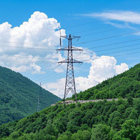 Tour de transmission électrique haute tension en treillis 10KV 220KV OEM/ODM