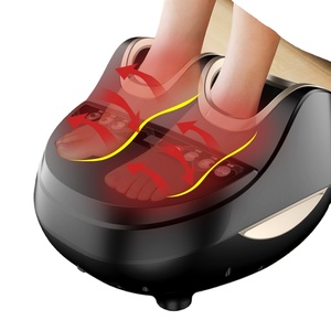 CRIUS-170 Remote Control Shiatsu <strong>Air</strong> <strong>Pressure</strong> <strong>Massager</strong> <strong>Leg</strong> <strong>Foot</strong> <strong>Massager</strong> Electric Full <strong>Foot</strong> Scraping <strong>Foot</strong> <strong>Massager</strong> Black CE 45W - Product Image 1