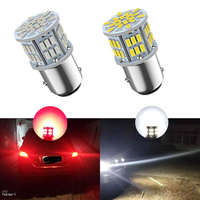 Bombillas LED Canbus Universales YOBIS 1156 1157 7443 7440, Luz Intermitente Sin Polaridad 3014 50SMD 12V-24V, Bombillas para Automóvil Sin Errores