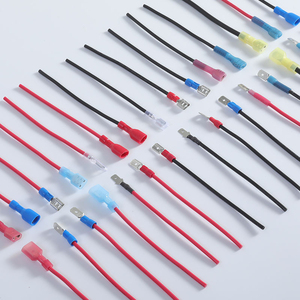 Conector de terminal de horquilla aislado hembra de 2.8/4.8/6.3MM con cable - Product Image 6