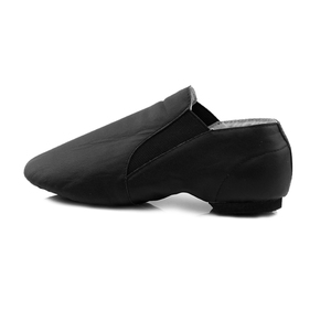 Zapatos de <span class=keywords><strong>Jazz</strong></span> Elásticos de Doble Elástico para Mujer - Parte Superior de Cuero, Suela de EVA, Ajuste Ceñido, Antideslizantes, Calzado de Baile para Entrenamiento y Repetición de <span class=keywords><strong>Jazz</strong></span> - Product Image 5