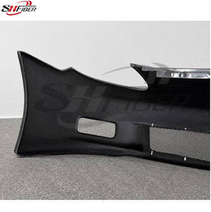 C6 modifié avec des pare-chocs avant et arrière en fibre de carbone Z06, adapté aux <span class=keywords><strong>Corvette</strong></span> C6 de 2005 à 2013. Fournisseur en gros. - Product Image 4