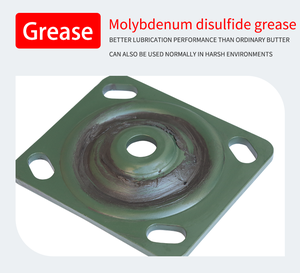 <span class=keywords><strong>6</strong></span> Zoll drehbar fest drehbar weiß verriegelt MC Nylon Industrial 150 Mm Lenkräder - Product Image 5