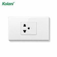 Prise murale haute capacité 16A 250V, multiprise modulaire 3 broches dissimulée 120 points de sortie multi-pays, panneau PC anti-effraction pour appartement
