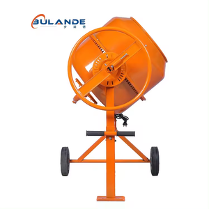 Mini hormigonera eléctrica portátil de 170l, mezcladoras de cemento con motor de tambor cónico y motor, máquina mezcladora de 200 litros - Product Image 4