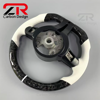 Volant de direction en fibre de carbone forgée personnalisé pour l'intérieur de la voiture, pour BMW F10 F20 F22 F23 F30 F32 F34 F36 F15 F16 F48 F01 F02