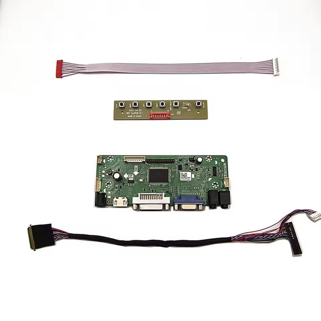 LED LCD Laptop Display Screen Assembly Kit with for DVI VGA Driver Board Monitor Accessories for Laptop Retrofit