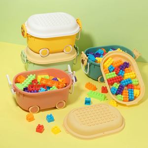 Cute Cartoon Duck Stackable Plastic <b>Kids</b> <b>Storage</b> <b>Box</b> Children Toys Organization Large <b>Storage</b> Bins - Product Image 4