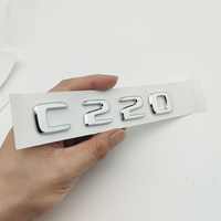 ABS lettres de coffre C220 CDI BLUETEC 4MATIC emblème pour Mercedes C 220 W204 W205 accessoires