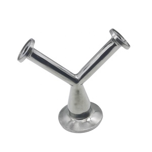 2inch 50.8mm vệ sinh vệ sinh <span class=keywords><strong>SS304</strong></span> vệ sinh vệ sinh 120 độ <span class=keywords><strong>Y</strong></span> loại bằng <span class=keywords><strong>TEE</strong></span> phụ kiện đường ống 120 ° đa kênh <span class=keywords><strong>y</strong></span> <span class=keywords><strong>Tee</strong></span> - Product Image 5