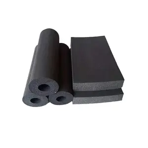 Direct Selling 2 Inch Thick Flexible Thermal Insulation Fireproof Rubber Foam Roll NBR Sheet For Air Conditioner Duct