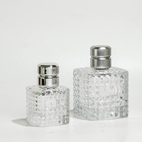 Botol Parfum Kaca Mewah Bentuk Kotak 50ml/100ml Botol Parfum Kosong 50ml