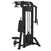 Machine Commerciale Double Fonction Pec Fly et Reverse Fly pour la Musculation des Deltoides Postérieurs et des Pectoraux en Salle de Sport