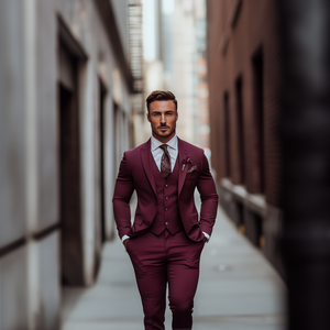Blazer Formal Elegante para Hombre, Chaqueta de Traje Casual con Diseño Moderno y Corte Entallado para Bodas, Fiestas, Oficina y Eventos Nocturnos - Product Image 3