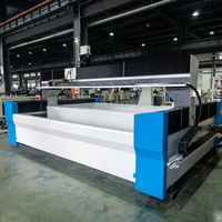 Machine de découpe à jet d'eau CNC, pompe haute pression 60000 psi, système de découpe industriel 3000x2000 mm