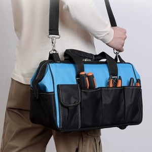 Sac à outils multifonctionnel pour réparation et installation, fabriqué en tissu Oxford imperméable épaissi, sac à dos de rangement - Product Image 1