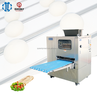 Machine à boulangerie automatique à 8 poches pour la formation de boules de pâte, diviseuse et arrondisseuse de pâte adaptée aux produits sans gluten, pour la fabrication de tortillas, de burgers et de brioches