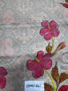 Tela Ligera de Seda Chiku 100% Personalizada con Impresión Digital para Confección de Prendas y Vestidos - Product Image 2