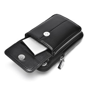 Sac messager pour homme tendance, sac bandoulière carré pour affaires, sac de téléphone décontracté de luxe pour homme avec <span class=keywords><strong>cuir</strong></span> PU imperméable - Product Image 4